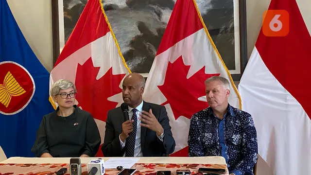 Menteri Pembangunan Ahmed Hussen menyebut gagasan Kanada menjadi bagian dari negara lain adalah ide konyol dan tidak masuk akal (Liputan6.com/Teddy Tri Setio Berty).