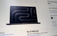 MacBook Pro M5 Kini Ada di Indonesia, Ini Daftar Harga Lengkapnya