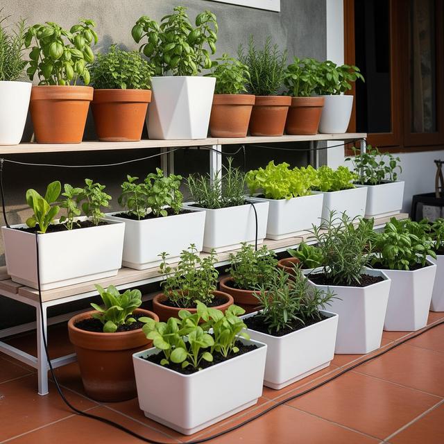 9 Konsep Kebun Rumah Modern Minimalis dengan Sistem Irigasi Tetes Sederhana