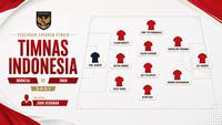 Skenario Starting XI Timnas Indonesia Vs Oman. (Bola.com/Dok.Gemini).