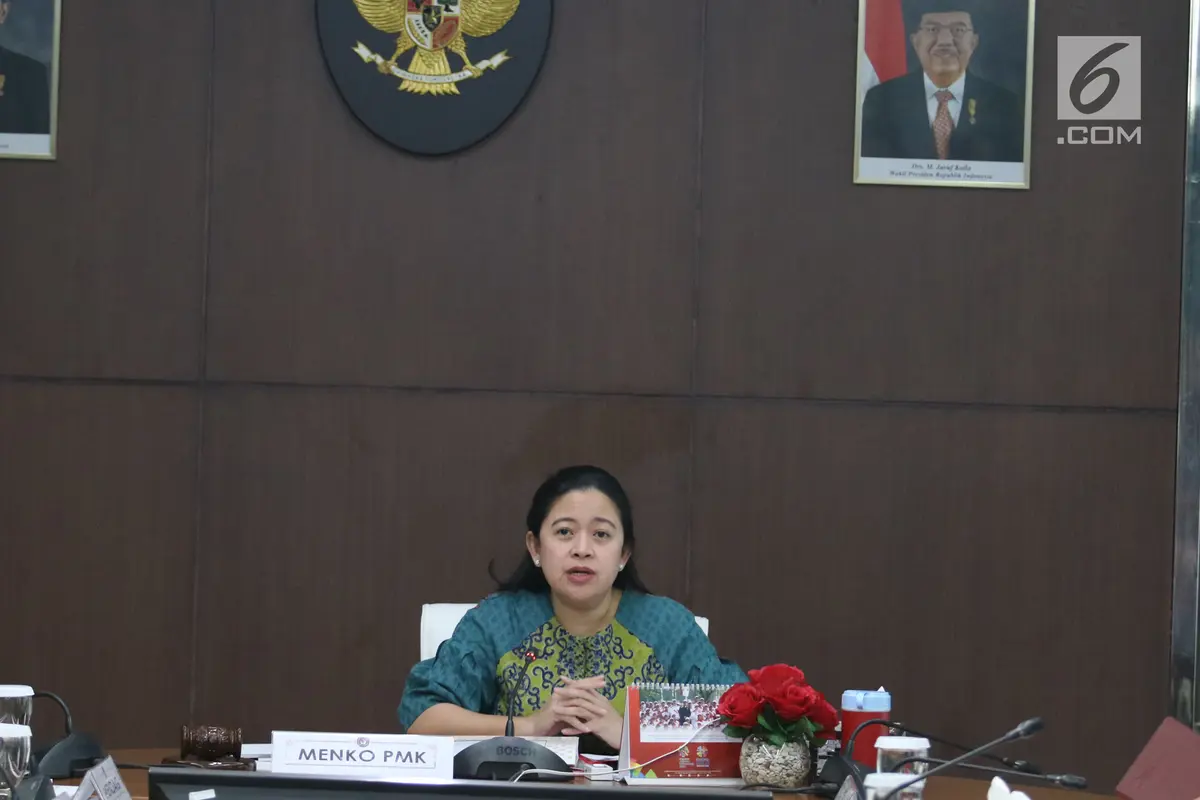 Bersama Dua Menteri, Puan Maharani Bahas Bansos Pangan