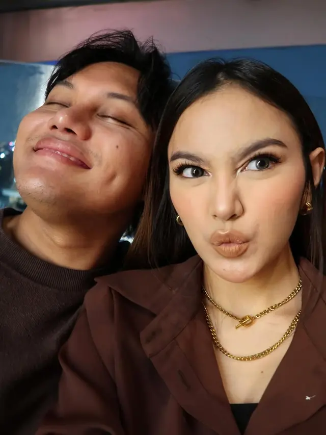 Mahalini dan Rizky Febian