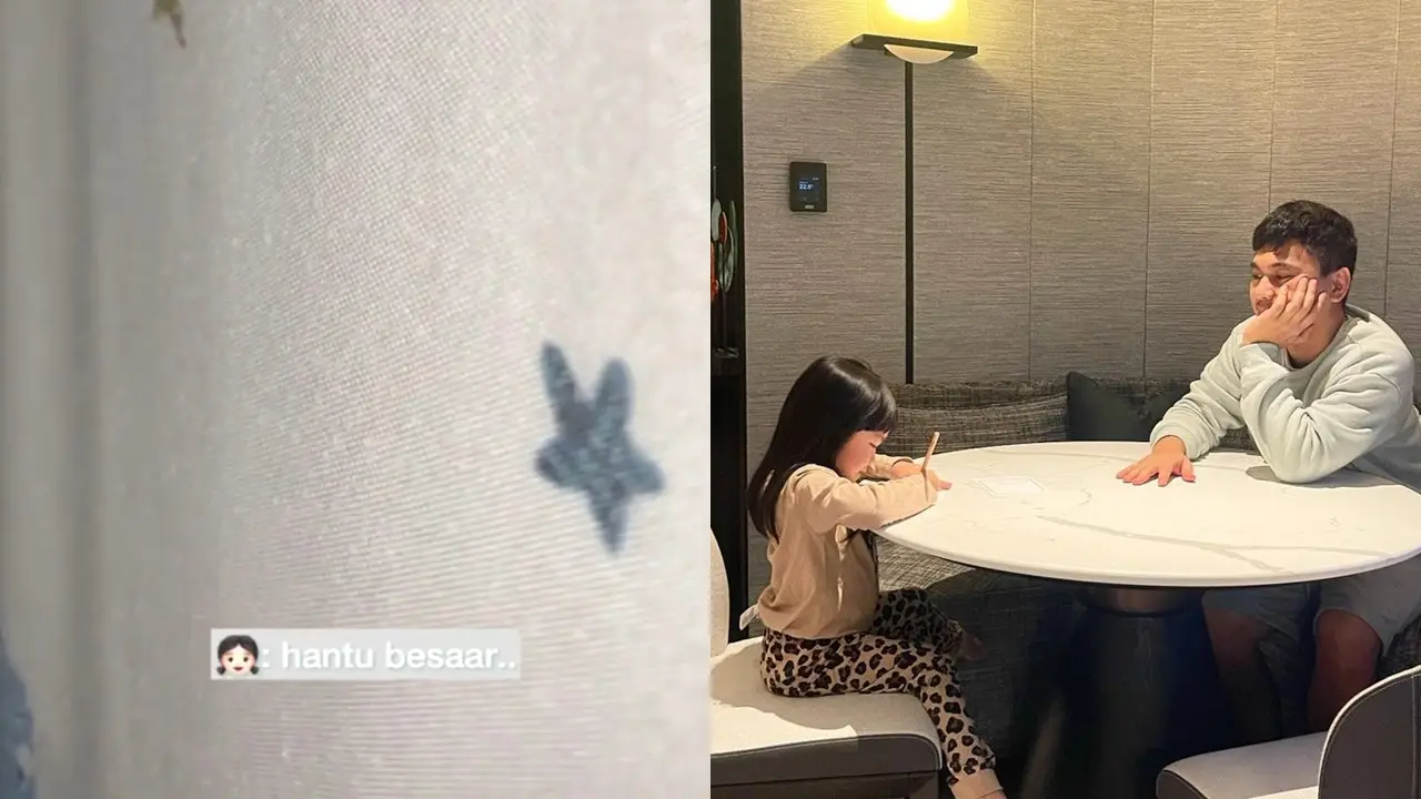 Anak Raditya Dika Rekam Hantu