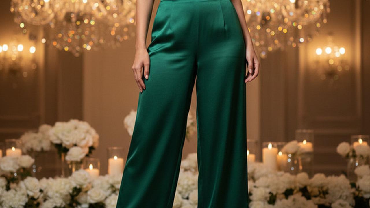 7 Model Celana Panjang Wanita untuk Pesta, Berkelas dan Nyaman Dipakai Sepanjang Acara 2025