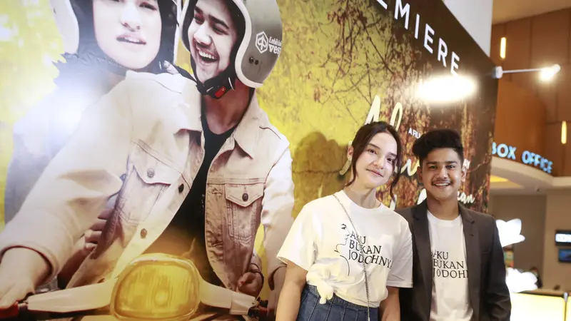 Syakir Daulay dan Ica Maysha pemeran film  Aku Bukan Jodohnya