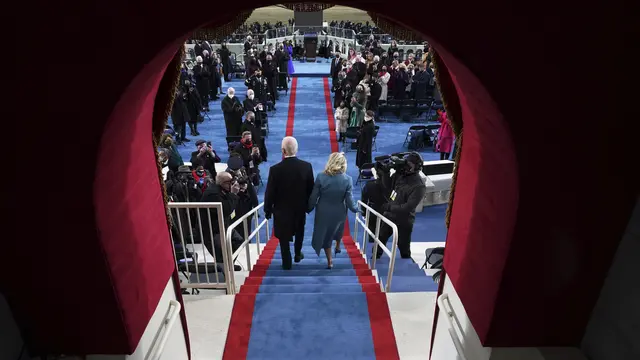 Joe Biden dan Kamala Harris Resmi Pimpin Amerika Serikat