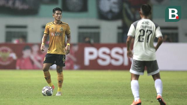 Pemain Bhayangkara FC I Putu Gede Juni Antara