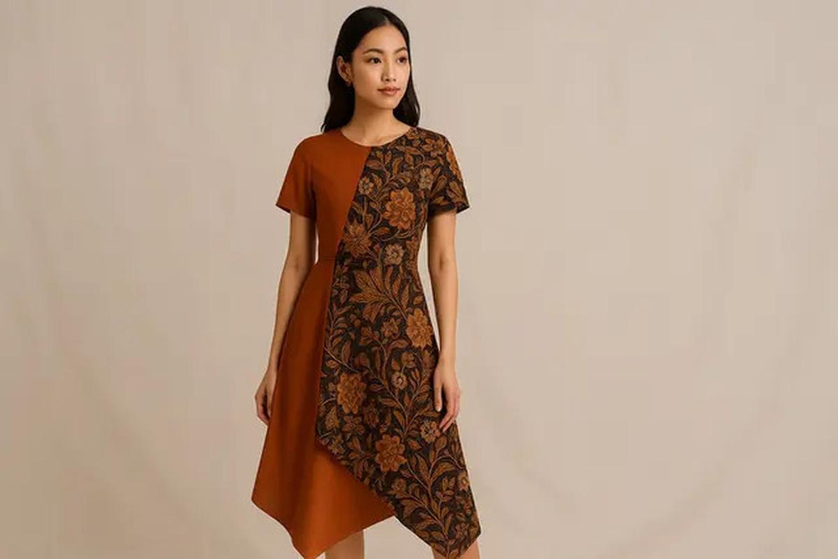 6 Model Dress Batik Terbaru 2025 yang Unik dan Stylish