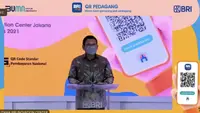 PT Bank Rakyat Indonesia (BRI) meluncurkan QR Pedagang BRIMo.