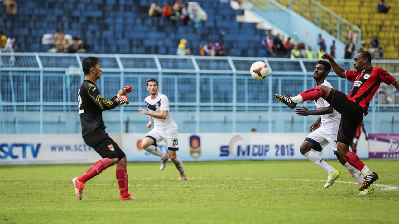 SCM Cup 2015: Persipura Ungguli Mitra Kukar di babak I