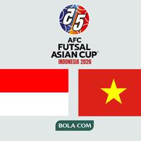 Jadwal Perempat Final Piala Asia Futsal 2026: Indonesia Vs Vietnam