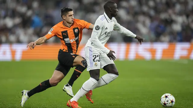 Real Madrid vs Shakhtar Donetsk di Liga Champions