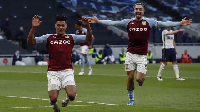 FOTO: Kalah 1-2 dari Aston Villa, Tottenham Terancam Tak Lolos ke Liga Europa - Ollie Watkins