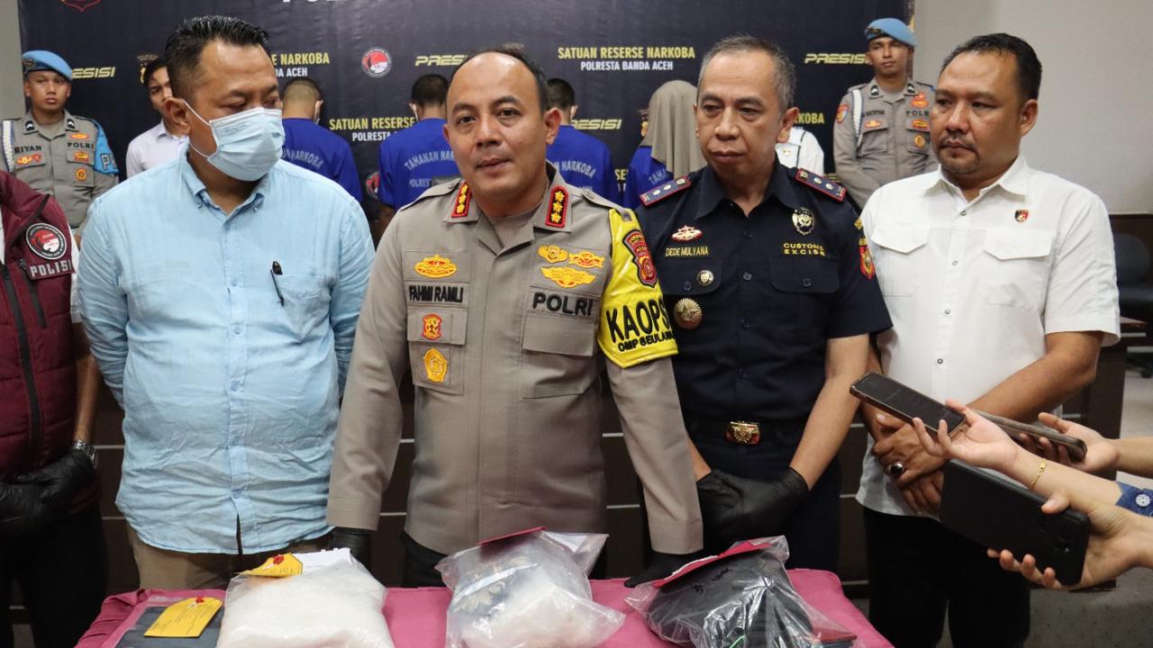 Kesal Upah Tak Sesuai, Pemuda di Aceh Bawa Kabur Sabu punya Bandar Thailand buat Dijual & Dipakai