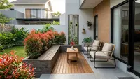 8 Ide Teras Rumah Tipe 36 dengan Pucuk Merah Tanpa Terlihat Sempit, Sejuk dan Menenangkan