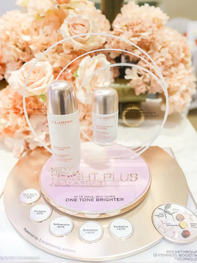 Produk Terbaru Clarins, Bright Plus [Advanced] Serum & Serum-In-Lotion (photo by Clarins)