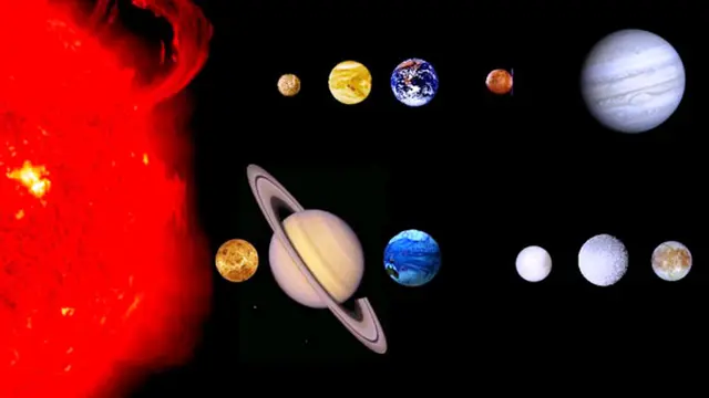 Matahari menyumbang hampir seluruh massa di Tata Surya