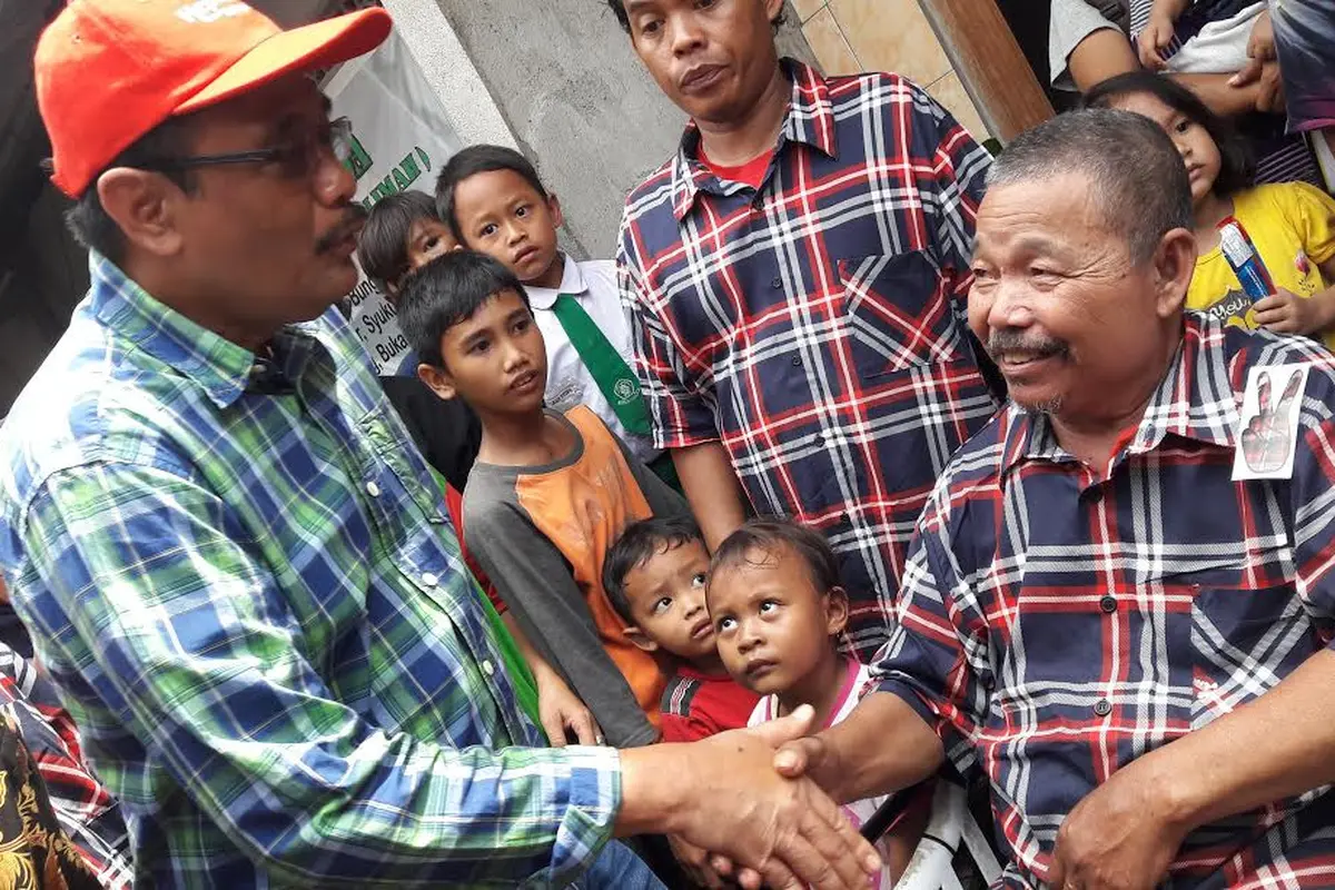 Calon wakil gubernur DKI Jakarta Djarot Saiful Hidayat