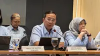 Direktur Jenderal Kesehatan Lanjutan Kementerian Kesehatan (Kemenkes) Azhar Jaya, dalam temu media di gedung Kemenkes, Jakarta, Senin (21/4/2025). Foto: Liputan6.com/Ade Nasihudin.