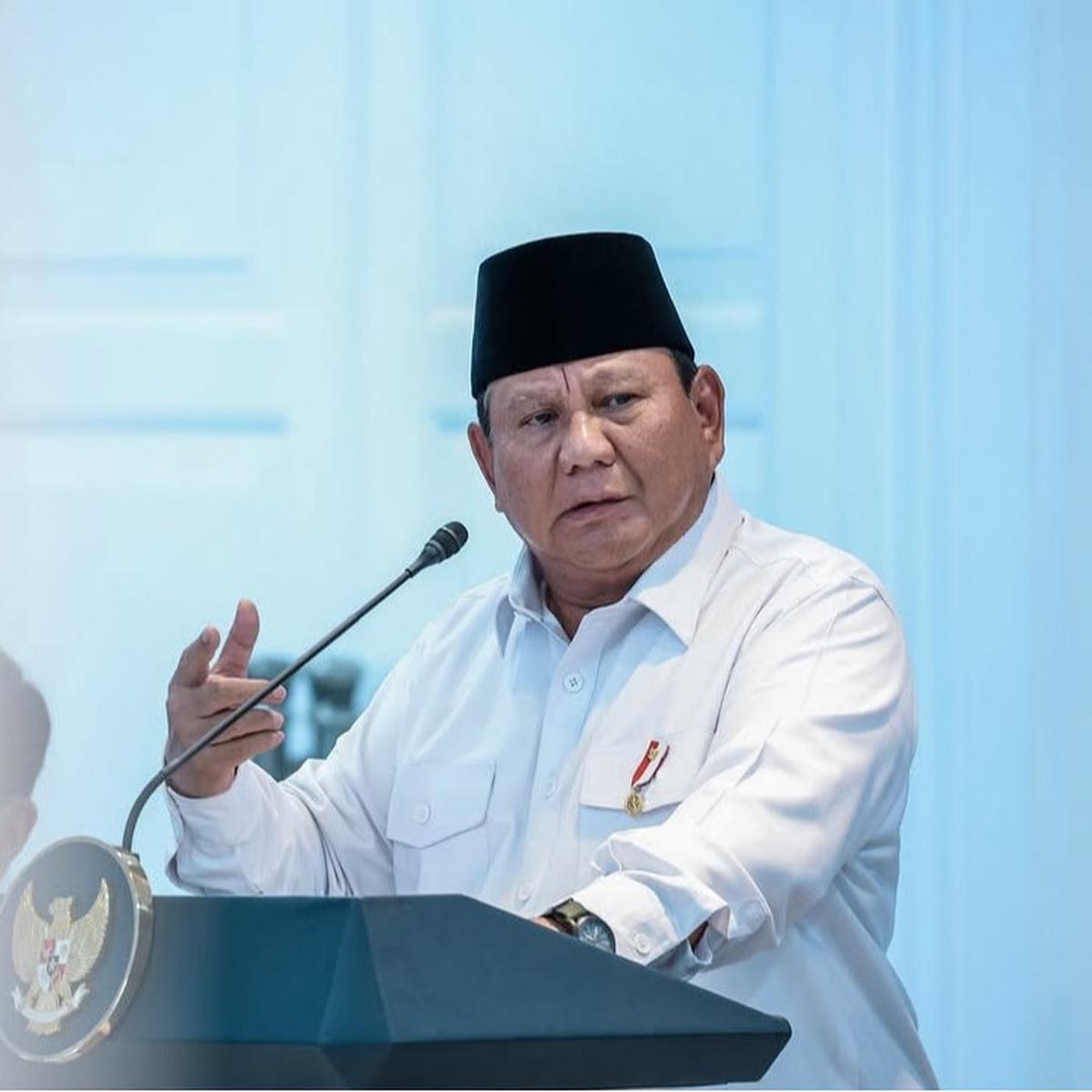 Presiden Prabowo di Sidang Kabinet Paripurna