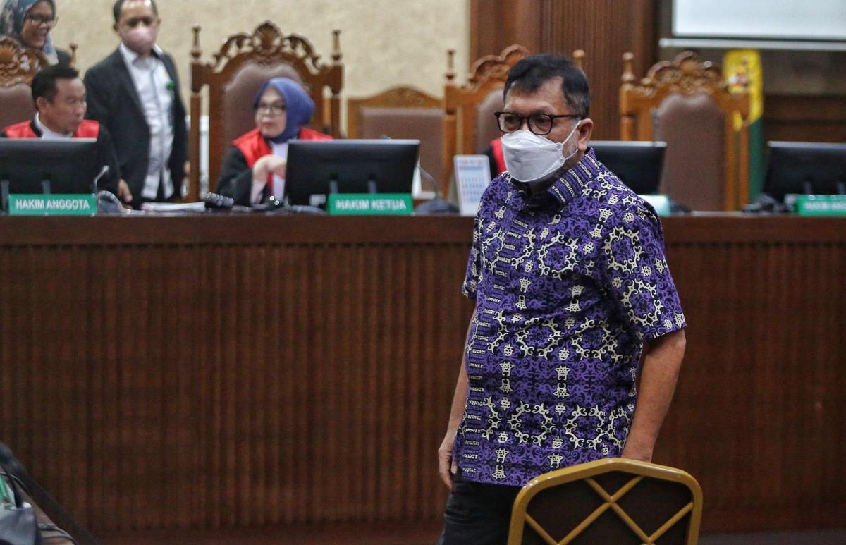 Zarof Ricar jalani sidang perdana terkait kasus suap vonis bebas Ronald Tannur