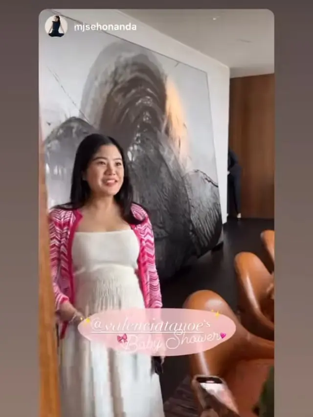 7 Momen Valencia Tanoesoedibjo dapat Kejutan Baby Shower, Penuh Bahagia