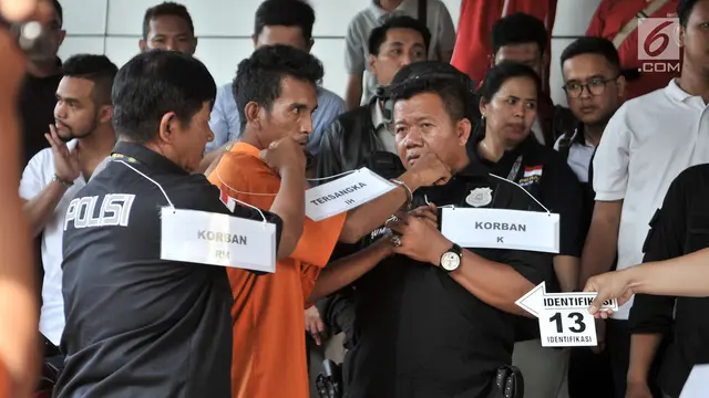 Rekonstruksi Pengeroyokan Anggota TNI di Ciracas