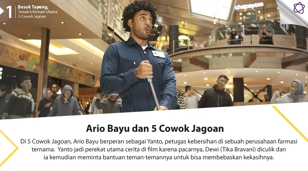 Besok Tayang, Simak 6 Pemain Utama 5 Cowok Jagoan. (Digital Imaging: Nurman Abdul Hakim/Bintang.com)