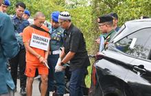 Berbaju Tahanan, Penampakan Kelasi Satu Jumran Peragakan 33 Adegan Saat Bunuh Sadis Jurnalis Juwita