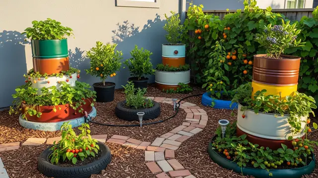 Desain Taman Buah Kecil di Pojok Pekarangan Rumah/Gemini AI