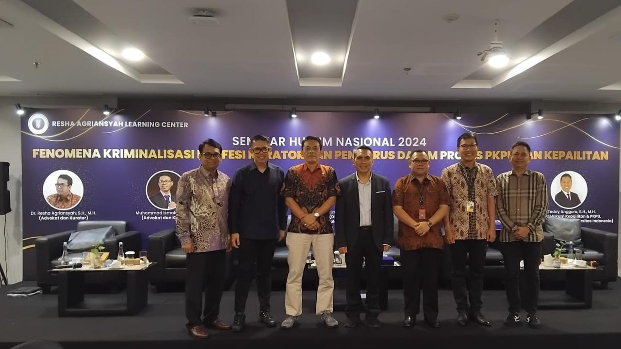 Bareskrim-Kejagung Disebut Buka Peluang Kerjasama Lindungi Profesi Kurator & Pengurus