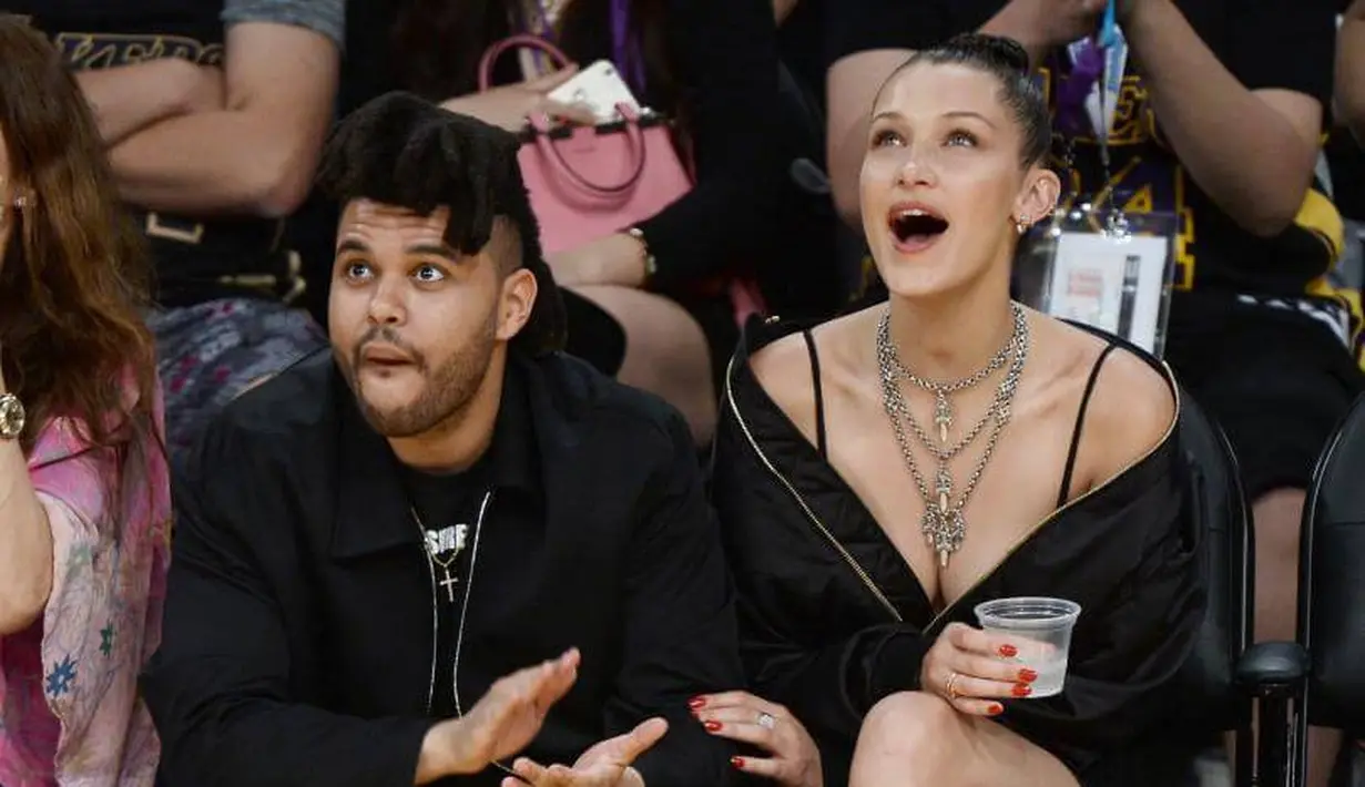 The Weeknd sendiri dikabarkan bermesraan pula dengan Bella Hadid. (ok-magazin.de)