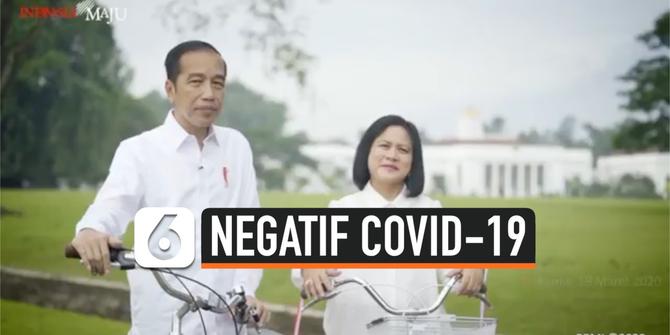 VIDEO: Jokowi dan Iriana Umumkan Tes Covid-19, Hasilnya Negatif