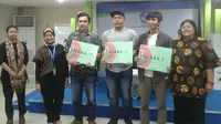 Para pemenang Kompetisi Video Indonesia Maju 2018