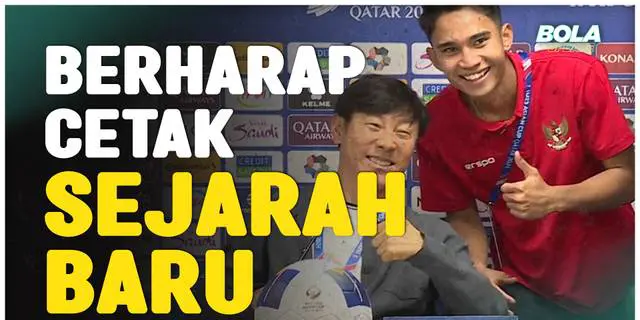 VIDEO: Perdana Tembus Perempat Final Piala Asia U-23, Marselino Ferdinan Berharap Ciptakan Sejarah Baru Bersama Timnas Indonesia U-23