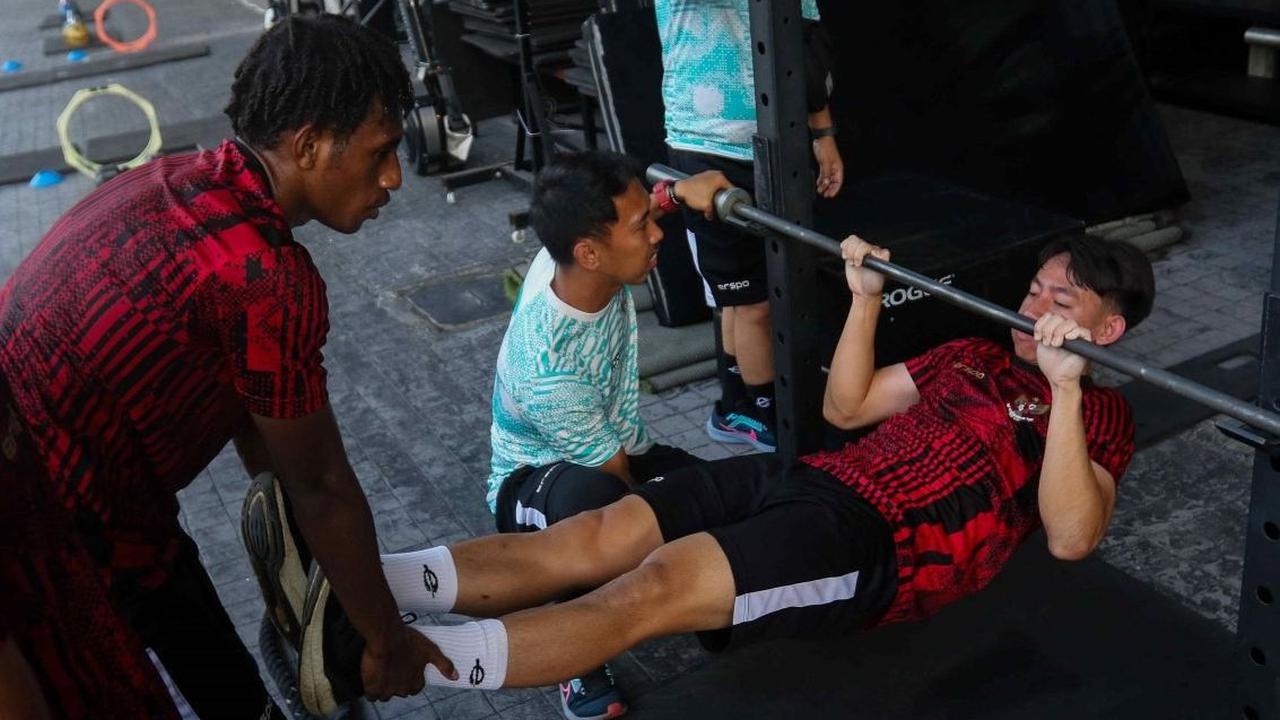 Latihan ini dilakukan demi mematangkan persiapan mengikuti Piala AFF 2024, Kualifikasi Piala AFC U-20 2025, dan berharap lolos pada ajang Piala Dunia U-20 2025 mendatang. Foto: Liputan6.com / Herman Zakharia