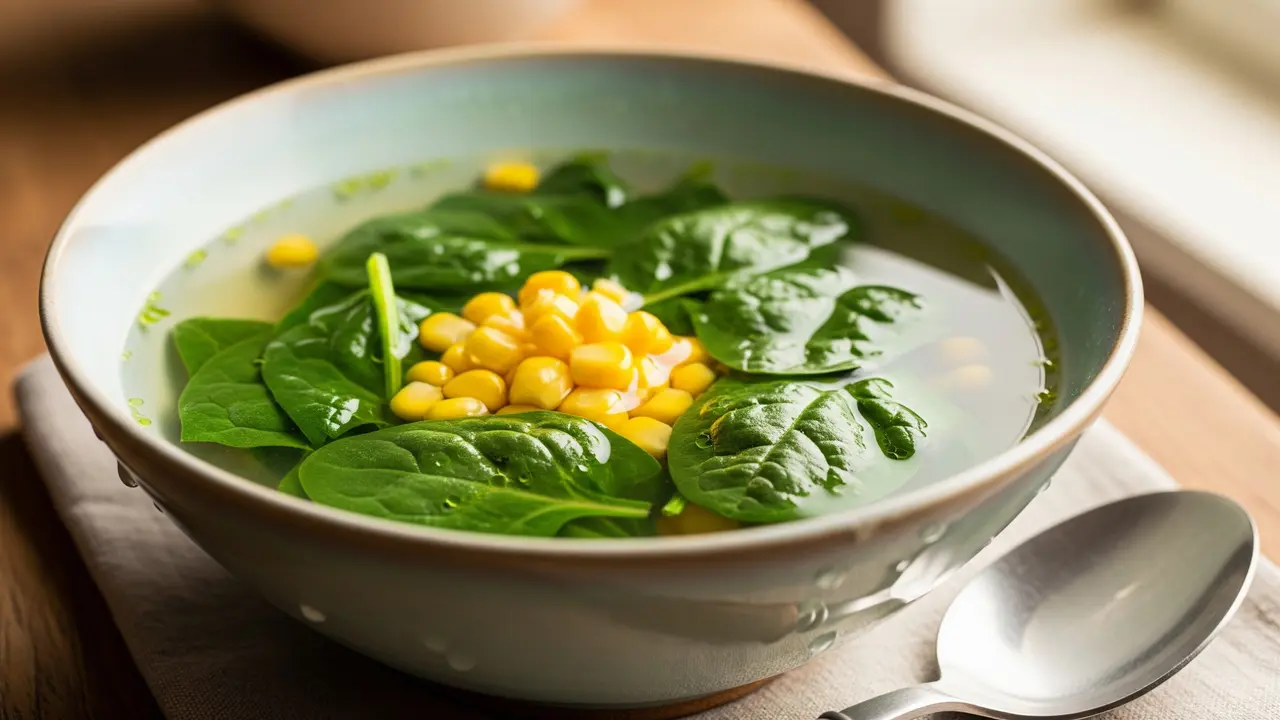 Sayur Bayam Jagung/Gemini AI