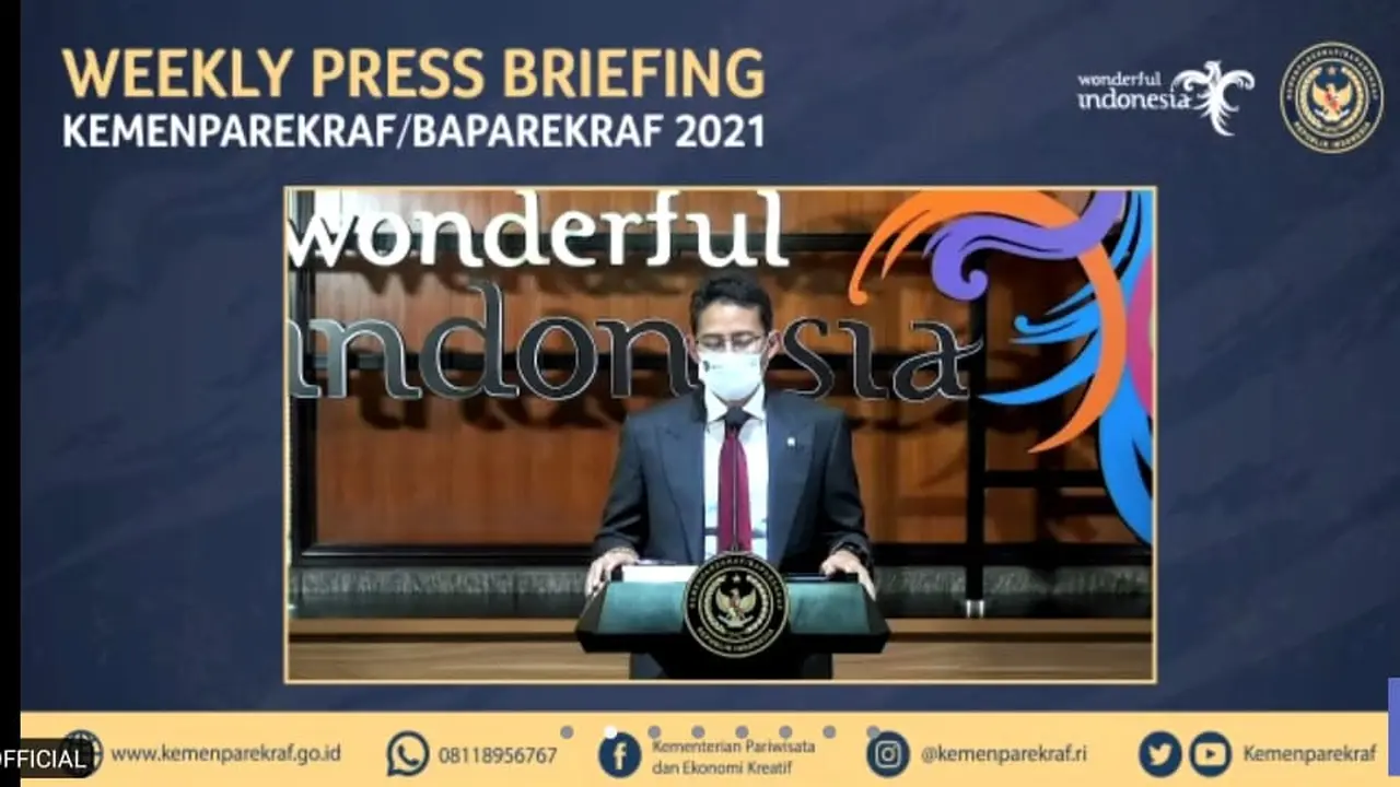 Menparekraf Dukung Larangan Mudik 2021, Bagaimana Nasib Pelaku Pariwisata dan Ekraf?