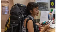 Solo Backpacker, Ini 6 Potret Gaya Liburan Adinda Thomas di Jepang (sumber: instagram.com/adindathomas)