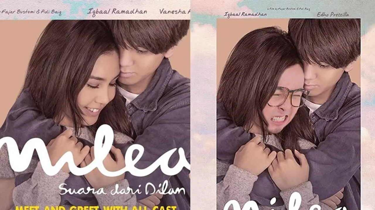 6 Potret Editan Poster Milea: Suara dari Dilan Ini Sukses Bikin Tepuk Jidat