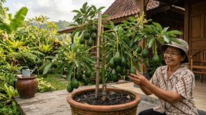 4 Cara Membuat Pohon Alpukat Pendek tapi Rimbun dan Cepat Berbuah