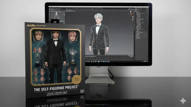 Buat Gambar Miniatur Idol K-Pop di Google Gemini.