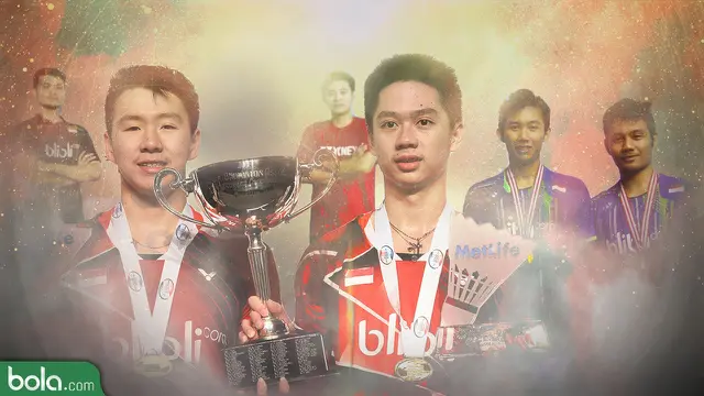 Kevin Sanjaya Sukamuljo/Marcus Fernaldi Gideon, Angga Pratama/Ricky Karanda Suwardi 