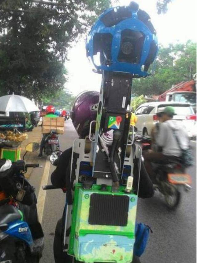 8 Momen Kocak Saat Mobil Google Street View Berkeliling Citizen6