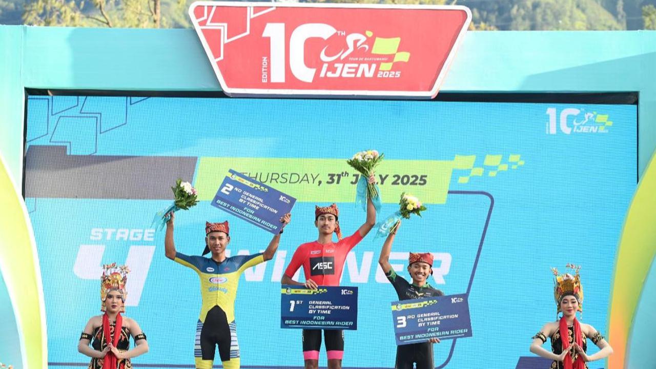 Tour de Ijen 2025 Didominasi Kemenangan Tim Sepeda ASC Monster