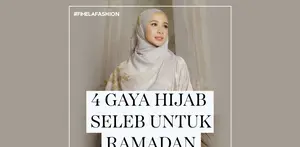 Inspirasi Gaya Hijab Seleb untuk Ramadan 2021