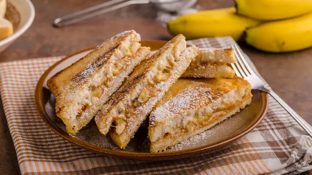 Ilustrasi roti panggang