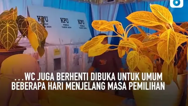 Viral Toilet Umum di Tasikmalaya Jadi TPS, Warganet Singgung Coblos Sambil Nongkrong