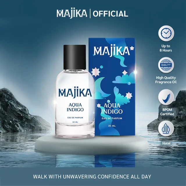 Aqua Indigo MAJIKA, Parfum Fresh-Clean yang Nyaman Dipakai Saat Holiday Hangout