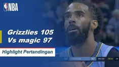 Mike Conley membukukan 26 poin dan delapan assist, Avery Bradley menambah 21 poin saat Grizzlies mengalahkan Magic.